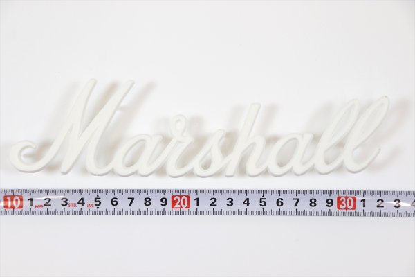 画像3: Marshall LOGO00004 ロゴマーク ホワイト 中 (3)
