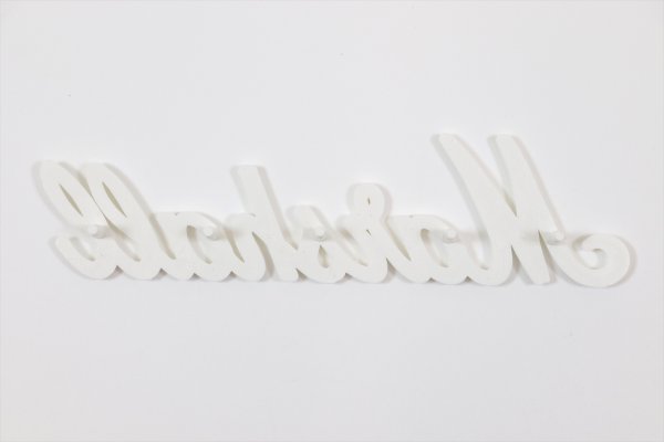 画像2: Marshall LOGO00009 ロゴマーク ホワイト 小 (2)