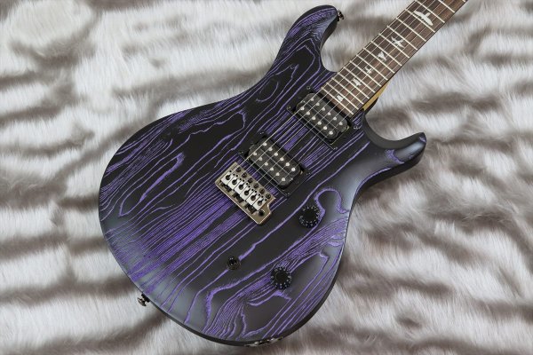 画像3: PRS (Paul Reed Smith) SE Swamp Ash CE 24 "Sandblasted" LTD / Sandblasted Purple 【2024年製】 (3)