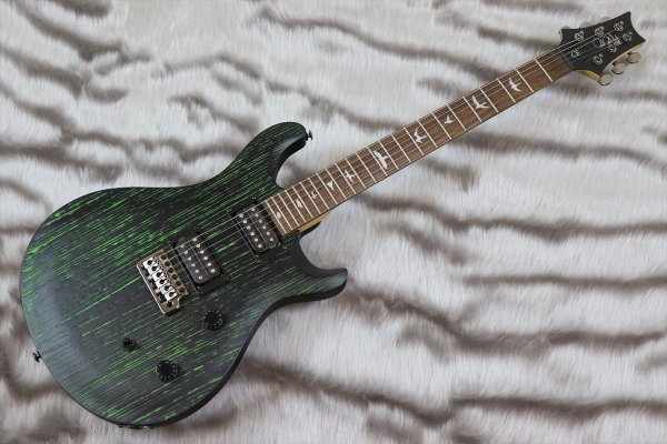 画像2: PRS (Paul Reed Smith) SE Swamp Ash CE 24 "Sandblasted" LTD / Sandblasted Green 【2024年製】 (2)