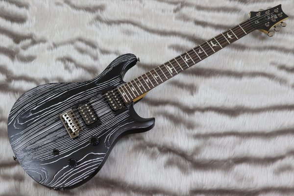 画像2: PRS (Paul Reed Smith) SE Swamp Ash CE 24 "Sandblasted" LTD / Sandblasted White 【2024年製】 (2)