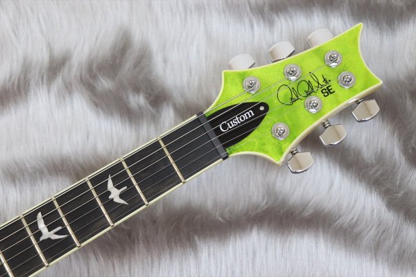画像4: PRS (Paul Reed Smith) SE Custom 24 Quilt Package Eriza Verde 【2023年製】 (4)