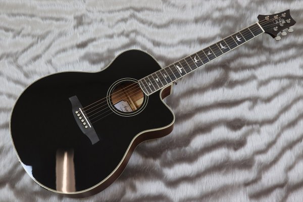 画像2: PRS (Paul Reed Smith) SE Angelus A20E Black Top Satin Back 【2022年製】 (2)