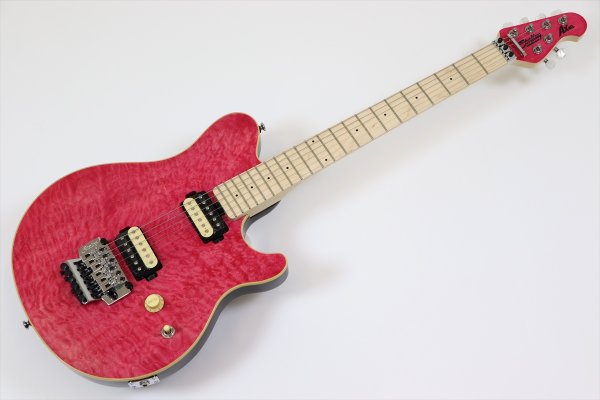 画像2: Sterling by MUSICMAN SBMM AX40-TP-M1 Trans Pink (2)