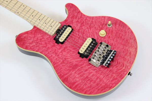 画像8: Sterling by MUSICMAN SBMM AX40-TP-M1 Trans Pink (8)