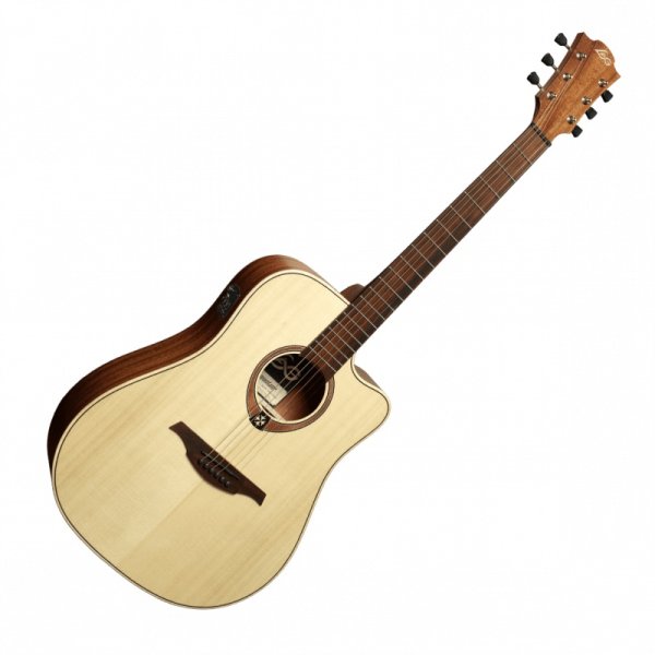 画像2: LAG Guitars Tramontane T70DCE-NAT (2)