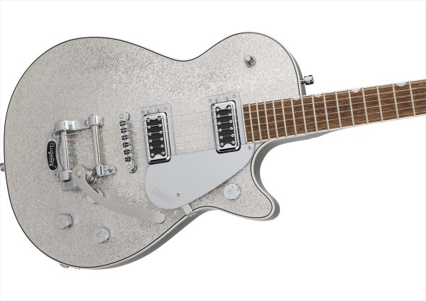 画像3: Gretsch G5230T Electromatic Sparkle Jet FT Single-Cut with Bigsby Silver Sparkle (3)