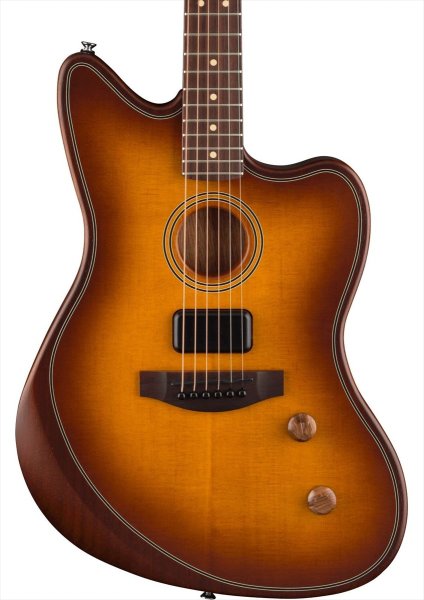 画像2: Fender　Acoustasonic Standard Jazzmaster Honey Burst (2)