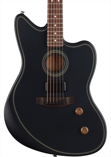 画像2: Fender　Acoustasonic Standard Jazzmaster Black (2)