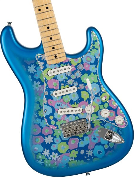画像4: Fender　Made in Japan Limited Stratocaster Blue Flower (4)