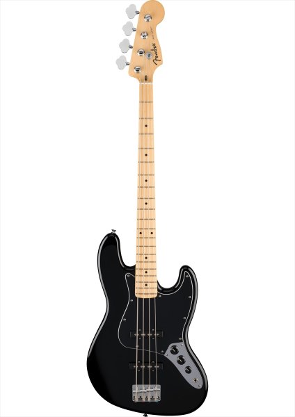 画像1: Fender　Standard Jazz Bass Black (1)
