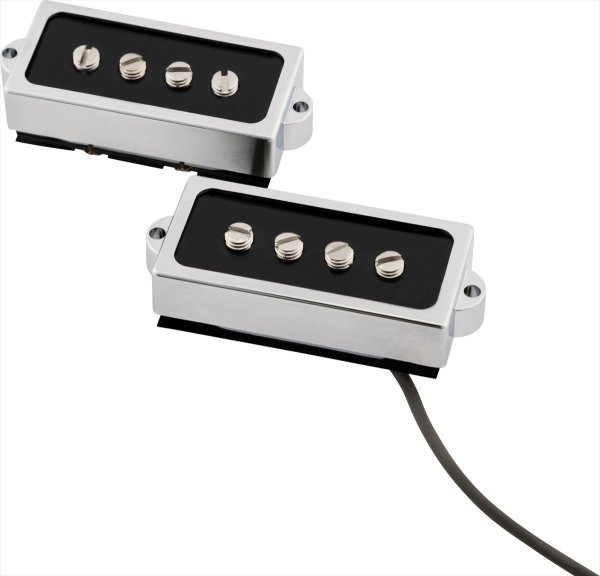 画像1: Fender　Cobalt Chrome Precision Bass Pickup Set (1)