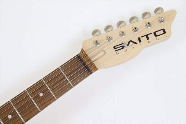 画像4: SAITO GUITARS SR-22T-Plus Berry 【長期展示品特価】 (4)
