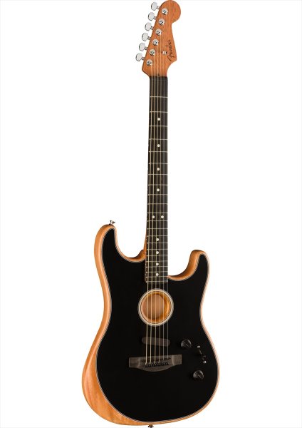 画像2: Fender　American Acoustasonic Stratocaster Black (2)