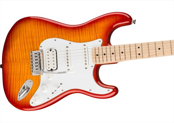 画像3: Squier by Fender Affinity Series Stratocaster FMT HSS Sienna Sunburst (3)