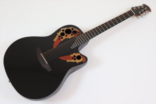 画像2: Ovation Celebrity Elite CE44-5 Black (2)