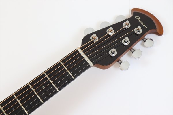 画像4: Ovation Celebrity Elite Plus CE44P-8TQ Blue Transparent Quilt (4)