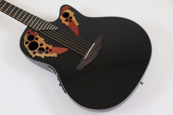 画像8: Ovation Celebrity Elite CE44-5 Black (8)