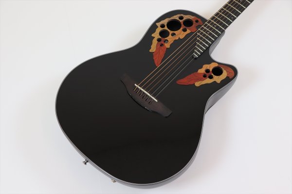 画像3: Ovation Celebrity Elite CE44-5 Black (3)