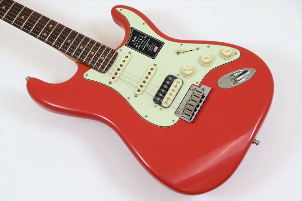 画像8: Fender　American Ultra Luxe Vintage '60s Stratocaster HSS, Rosewood Fingerboard, Fiesta Red (8)
