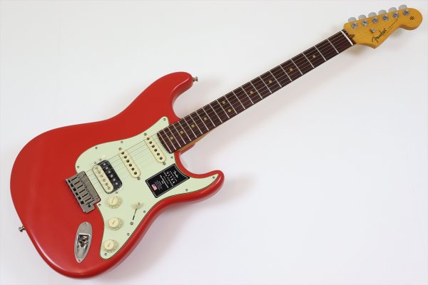 画像2: Fender　American Ultra Luxe Vintage '60s Stratocaster HSS, Rosewood Fingerboard, Fiesta Red (2)