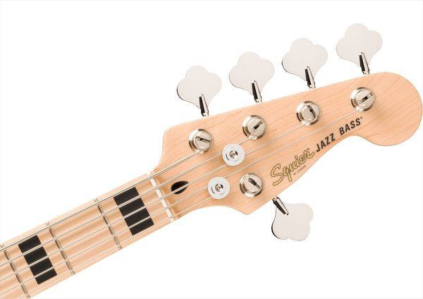 画像5: Squier by Fender　Affinity Series Active Jazz Bass V Black Metallic (5)