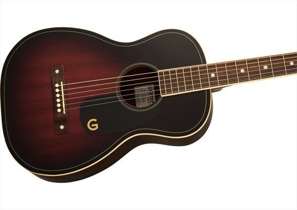 画像3: Gretsch Jim Dandy Parlor Deep Cherry Burst (3)