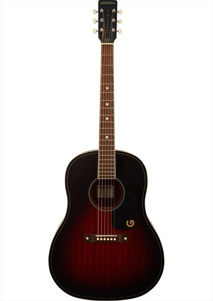 画像1: Gretsch Jim Dandy Dreadnought Deep Cherry Burst (1)