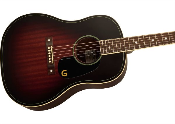 画像4: Gretsch Jim Dandy Dreadnought Deep Cherry Burst (4)
