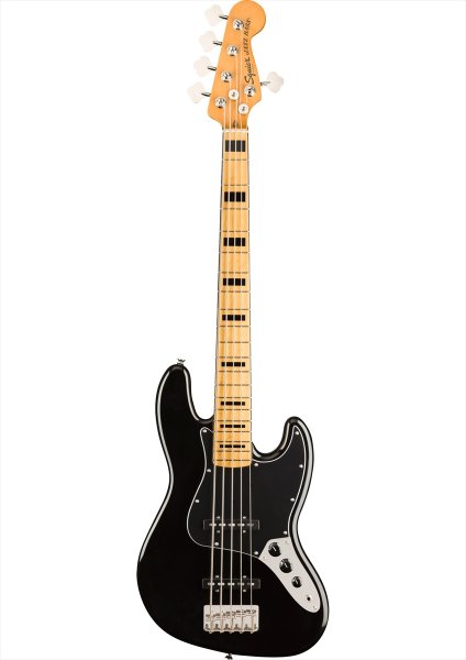 画像1: Squier by Fender Classic Vibe '70s Jazz Bass V Black (1)