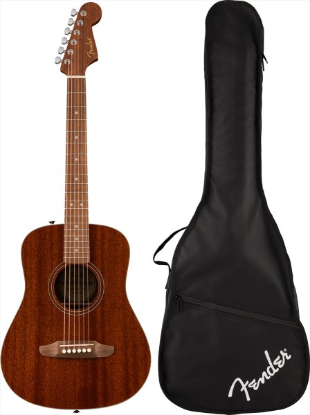 画像6: Fender California Standard Redondo Mini with Bag Natural Sapele (6)
