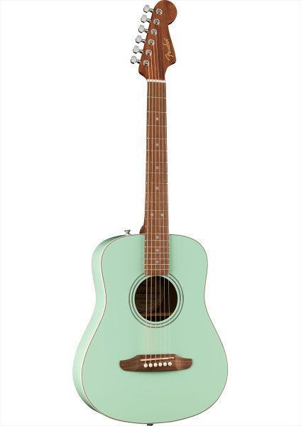 画像2: Fender California Standard Redondo Mini with Bag Surf Green (2)
