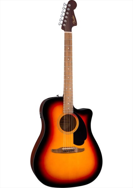 画像2: Fender California Standard Redondo CE 3-Color Sunburst (2)