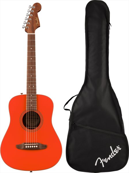 画像6: Fender　California Standard Redondo Mini with Bag Fiesta Red (6)