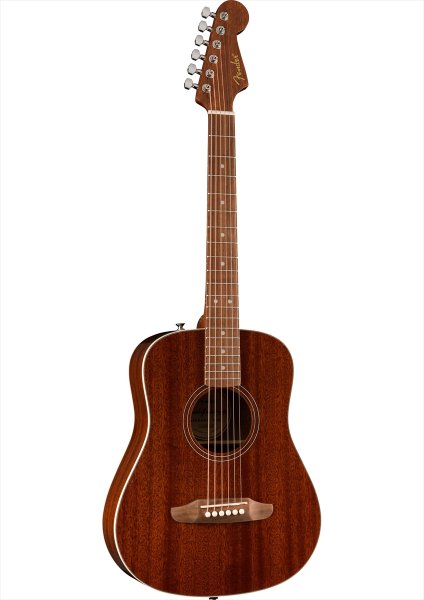 画像2: Fender California Standard Redondo Mini with Bag Natural Sapele (2)