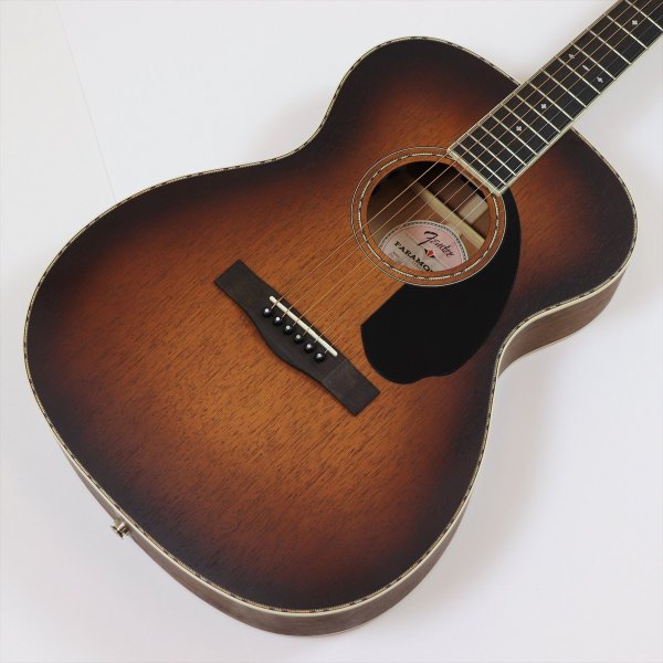 画像1: Fender　Paramount PO-220E Orchestra Aged Cognac Burst (1)