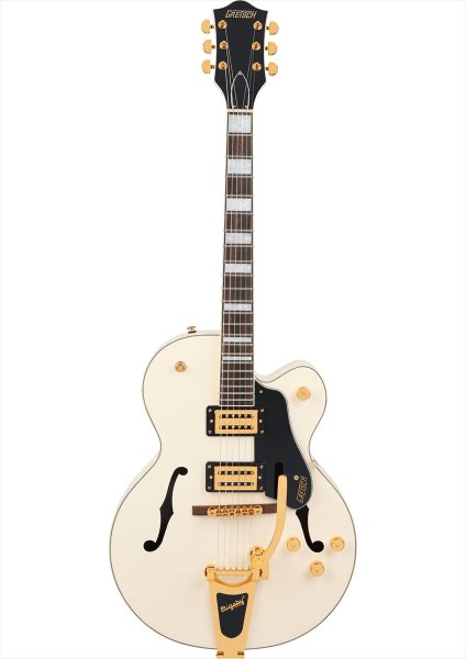 画像1: Gretsch　G2420TG Streamliner Hollow Body with Bigsby LTD, Vintage White (1)