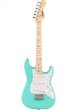 画像1: Squier by Fender　Mini Stratocaster Sea Foam Green (1)