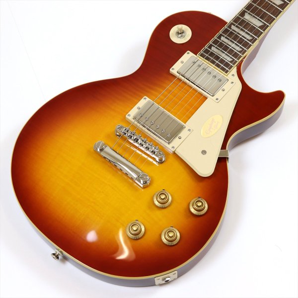 画像1: Epiphone　Les Paul Standard 50s Figured, Washed Cherry Sunburst (1)