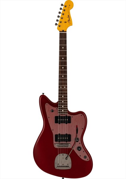 画像1: Fender　Made in Japan Hybrid II 2026 Collection Jazzmaster Satin Metallic, Rosewood Fingerboard, Matte Inferno Red (1)