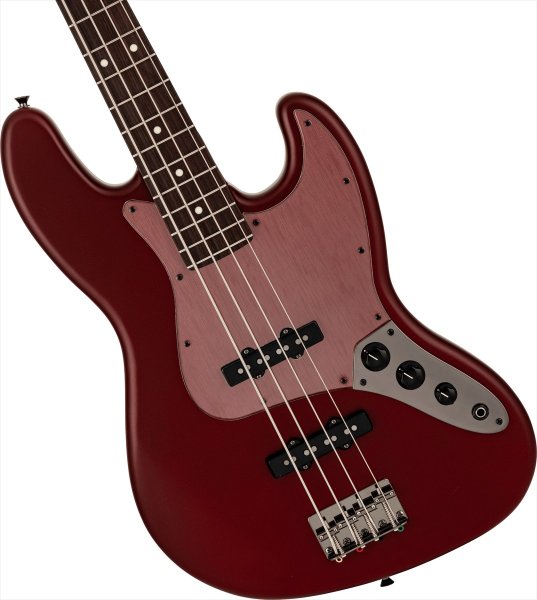 画像4: Fender　Made in Japan Hybrid II 2026 Collection Jazz Bass Satin Metallic, Rosewood Fingerboard, Matte Inferno Red (4)