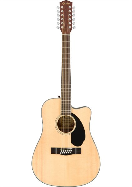 画像1: Fender　CD-60SCE Dreadnought 12-String Natural (1)