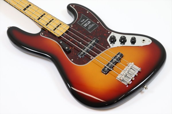 画像8: Fender　Vintera III Early '70s Jazz Bass, Maple Fingerboard, 3-Color Sunburst (8)