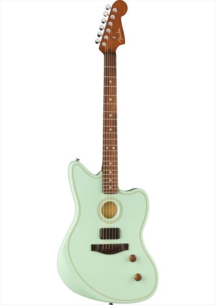 画像2: Fender　Limited Edition Acoustasonic Standard Jazzmaster, Surf Green (2)
