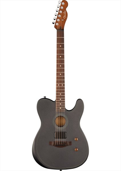 画像1: Fender　Limited Edition Acoustasonic Standard Telecaster, Charcoal Frost Metallic (1)