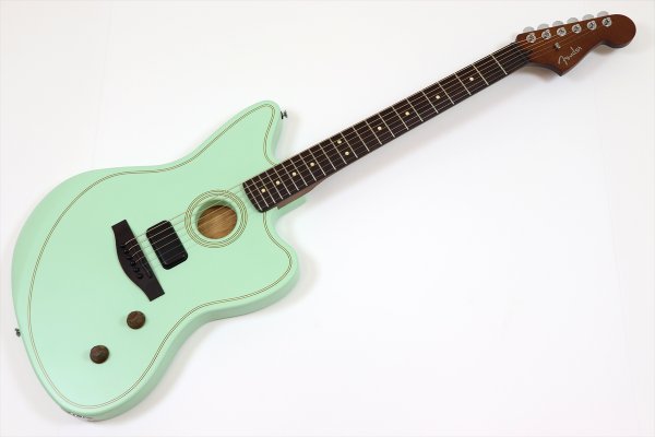 画像2: Fender　Limited Edition Acoustasonic Standard Jazzmaster, Surf Green (2)