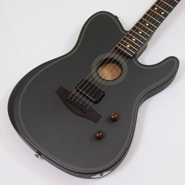 画像1: Fender　Limited Edition Acoustasonic Standard Telecaster, Charcoal Frost Metallic (1)