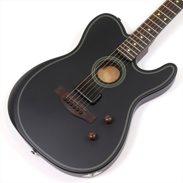画像1: Fender　Acoustasonic Standard Telecaster Black (1)