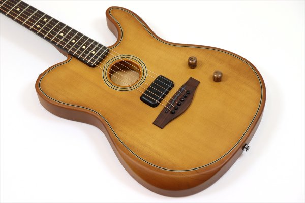 画像8: Fender　Acoustasonic Standard Telecaster Aged Natural (8)
