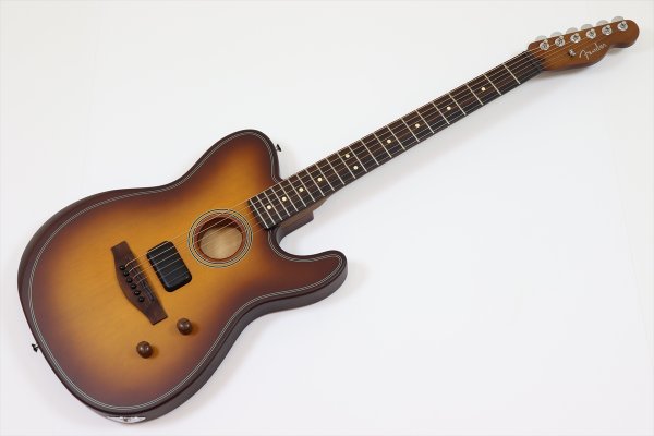 画像2: Fender　Acoustasonic Standard Telecaster Honey Burst (2)